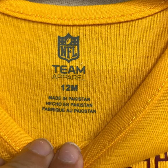 cTeam Apparel Kid's 12M Maroon/Yellow 2 Piece Set T-Shirt & Jogger Pants - Picture 9 of 16